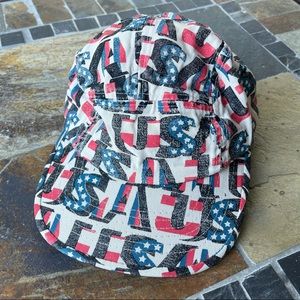 Vintage 1980s rosin headwear usa hat